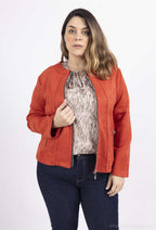 Plus Size Suedejacka