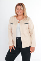 Plus Size Jacka för Stora Storlekar