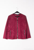 Plus Size Suede jacket