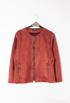 Plus Size Suede jacket