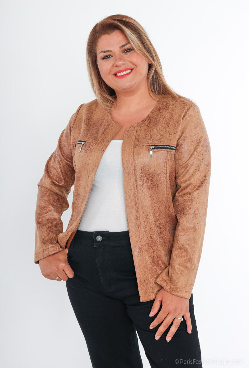 Plus Size Jacket