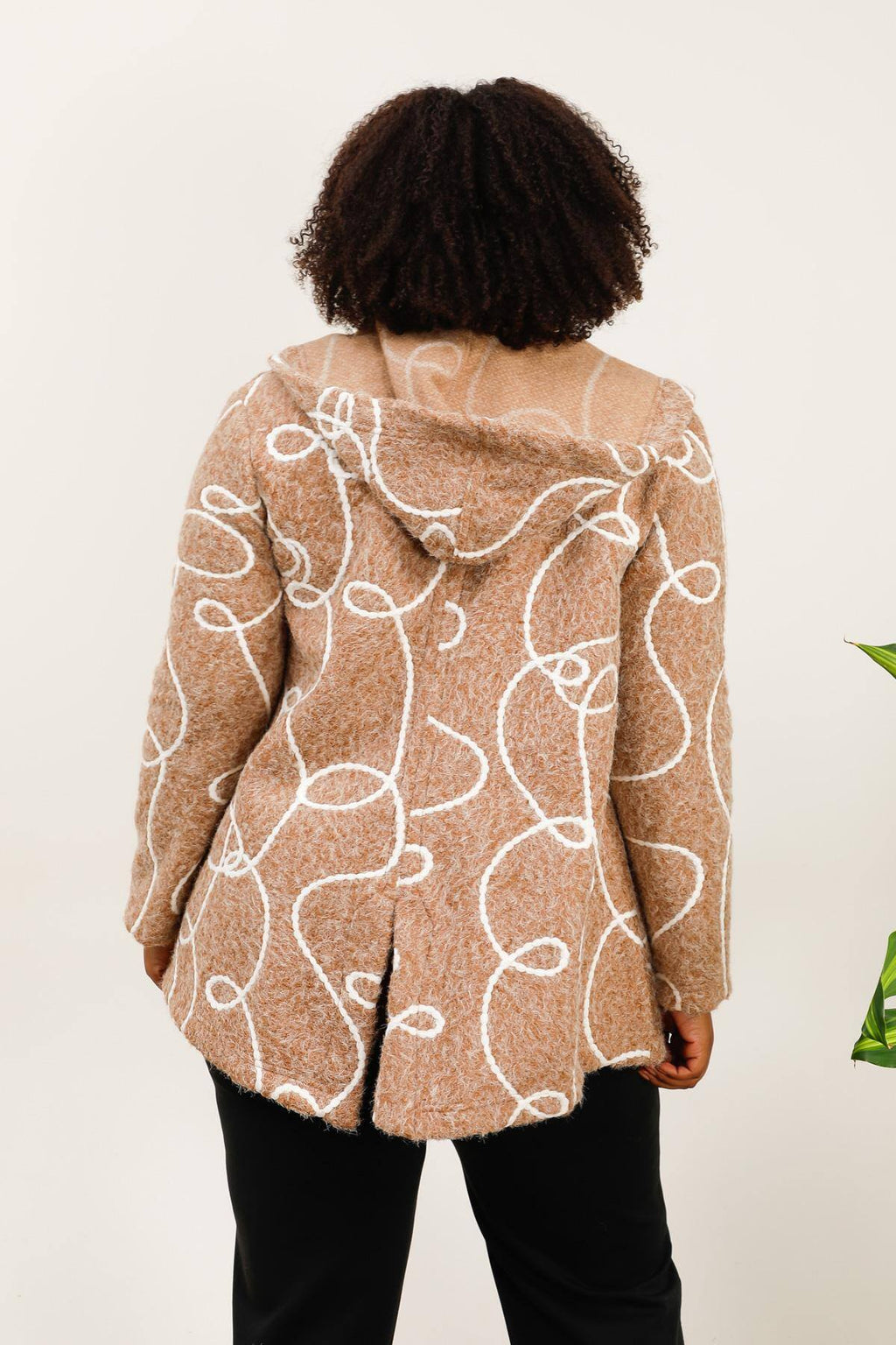 Plus size jacket i Stor Storlek