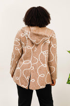 Plus size jacket i Stor Storlek