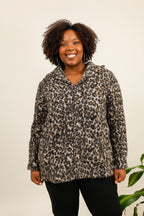 Plus size jacket i Stor Storlek
