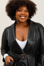 Plus size jacket i Stor Storlek - Trendig och Elegant