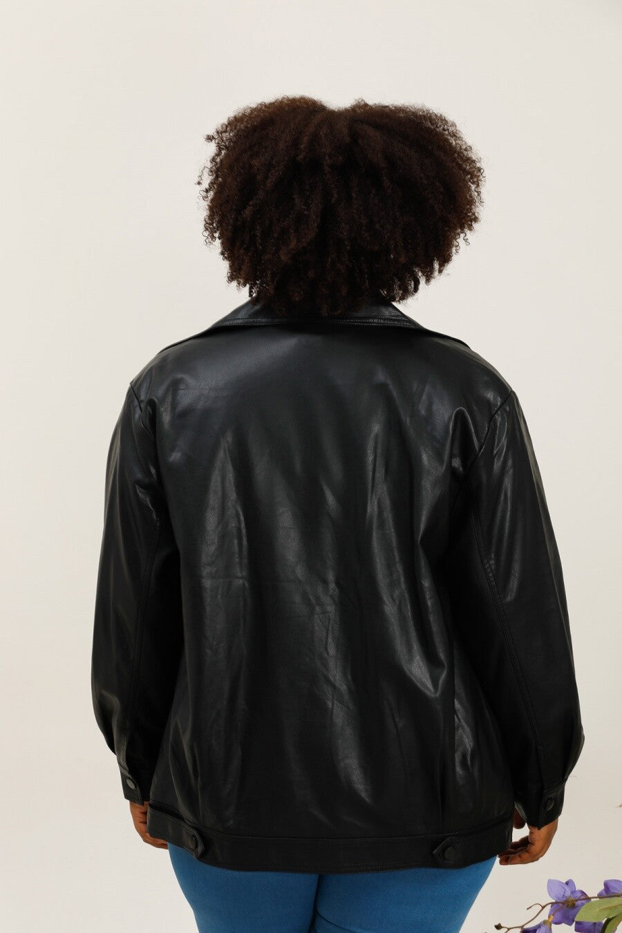 Plus size jacket i Stor Storlek