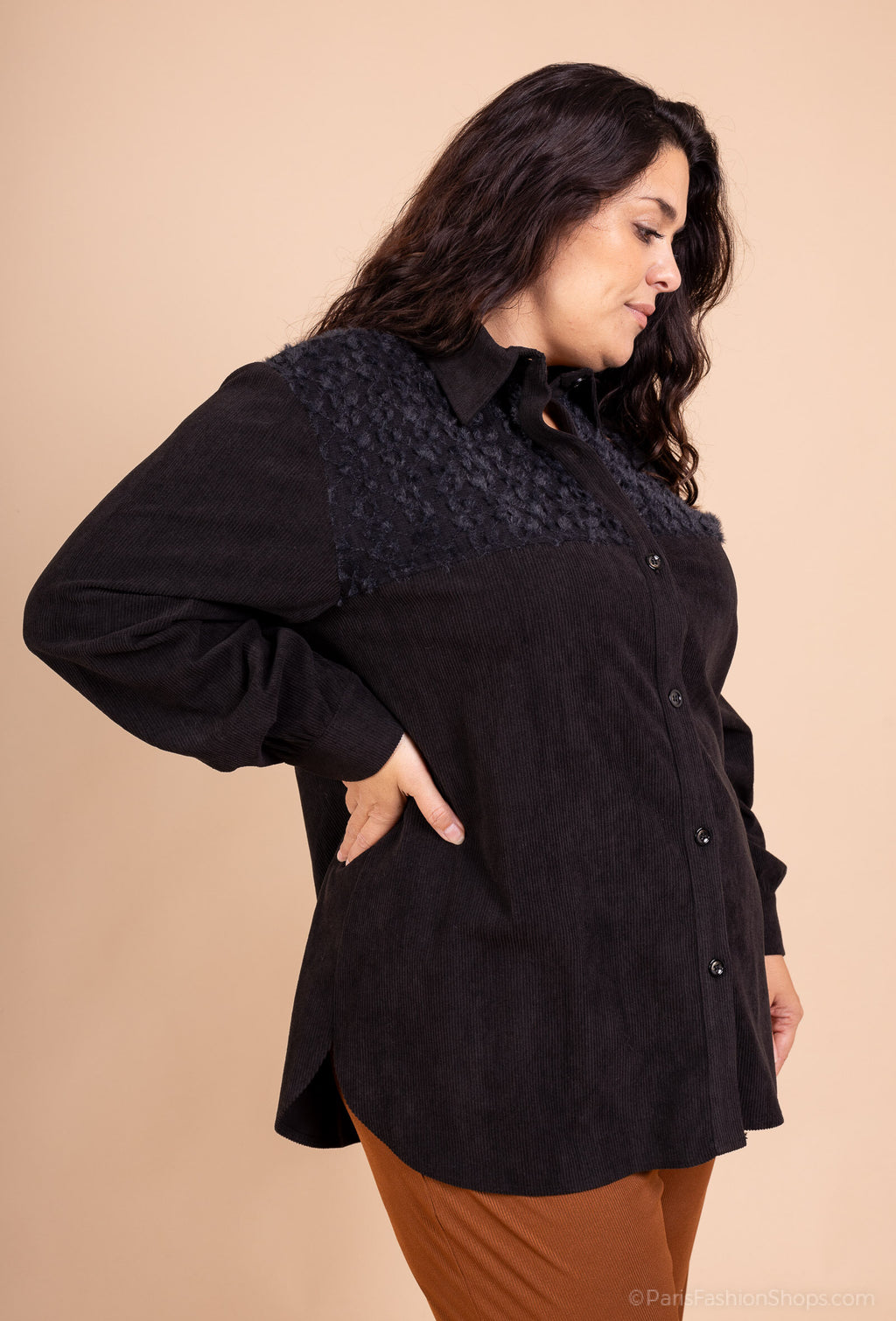 Plus size jacket i Stor Storlek