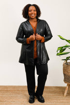 Plus size jacket i Stor Storlek