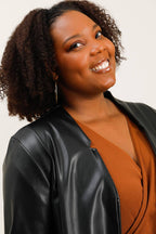 Plus size jacket i Stor Storlek