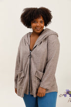 Plus size jacket i Stor Storlek