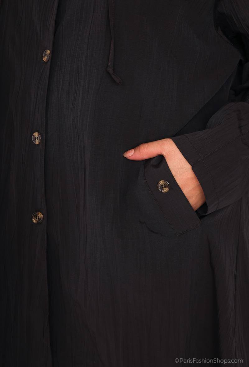 Plus Size Printed Jacket
