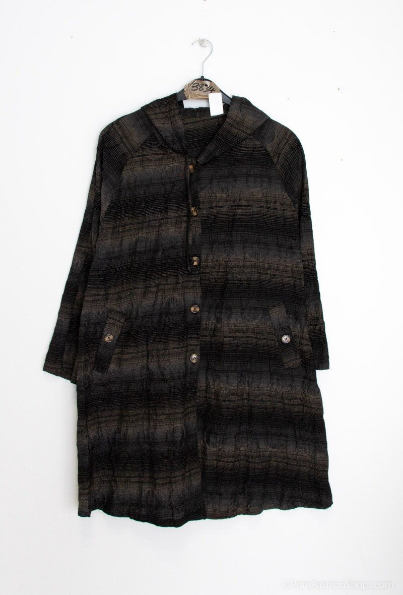 Plus Size Printed jacket