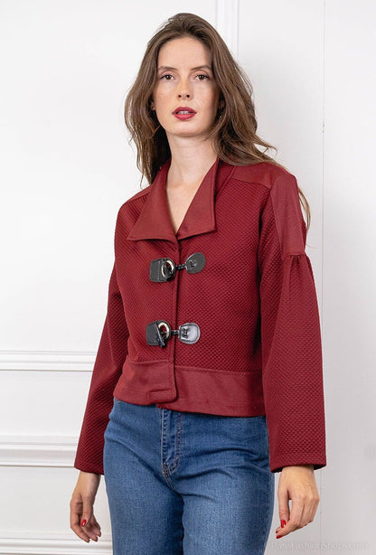 Plus Size Textured jacket