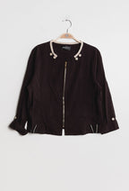 Plus Size Zipped jacket