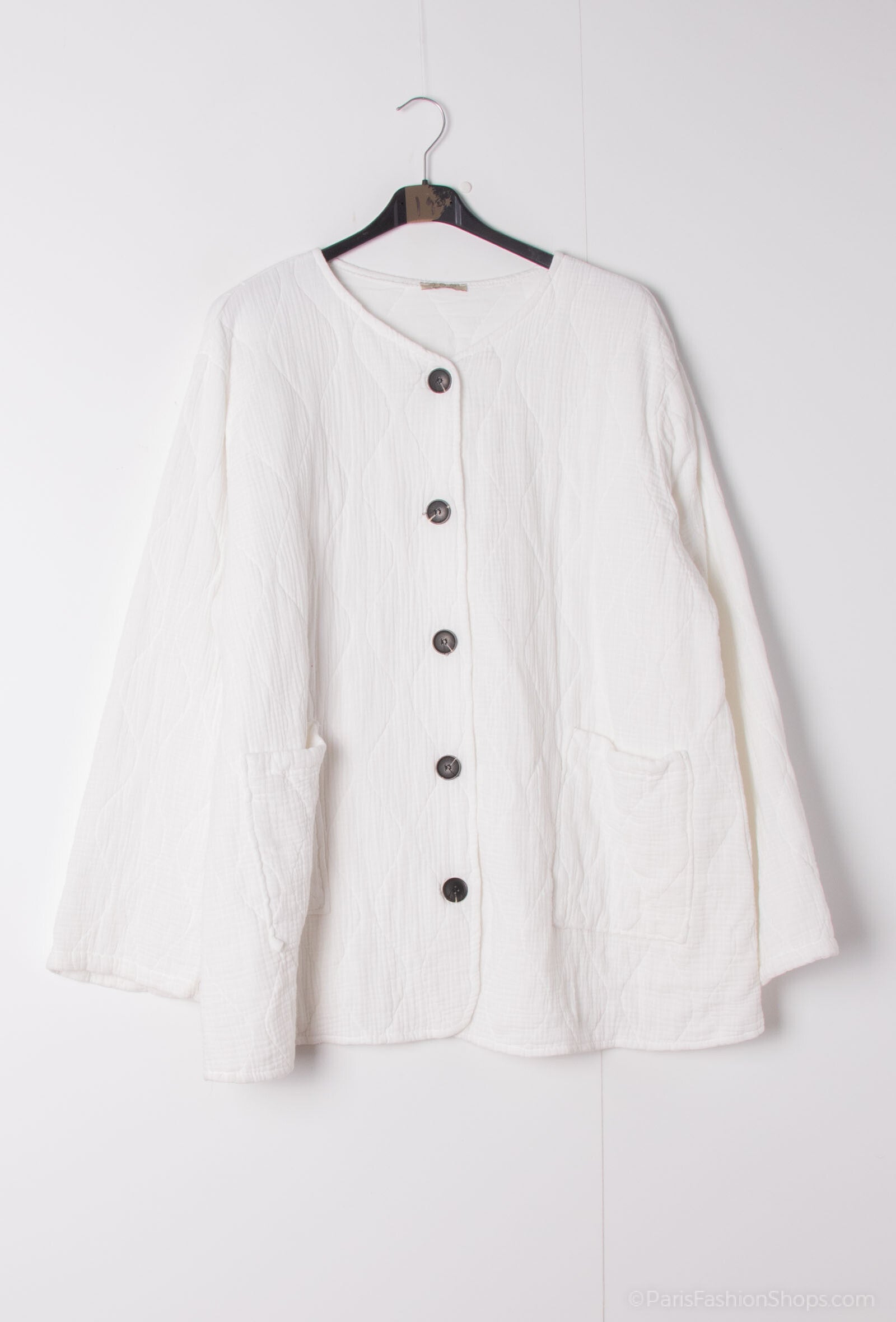 Plus Size Italiensk Bomberjacka
