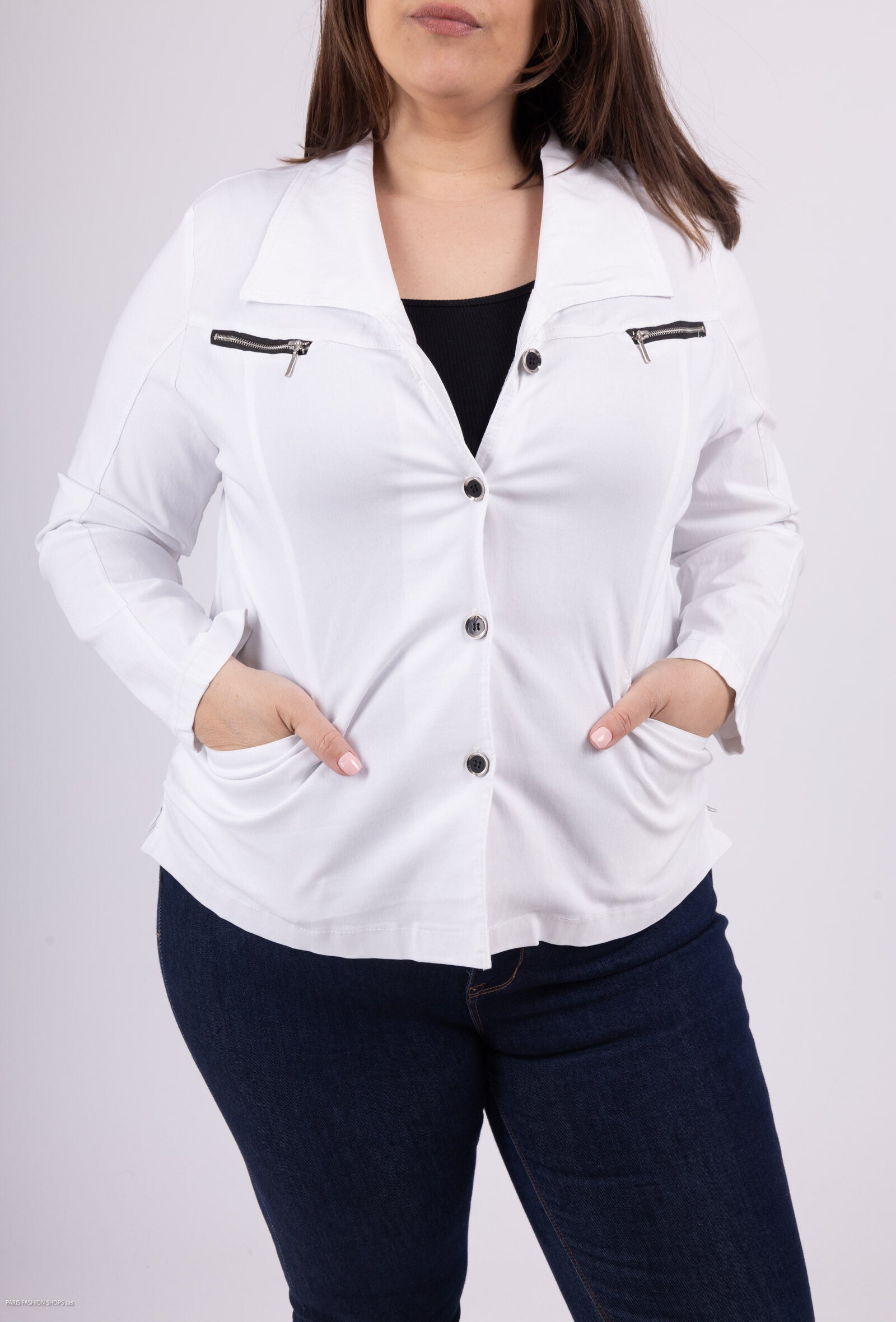 Plus Size Jacka för Kvinnor