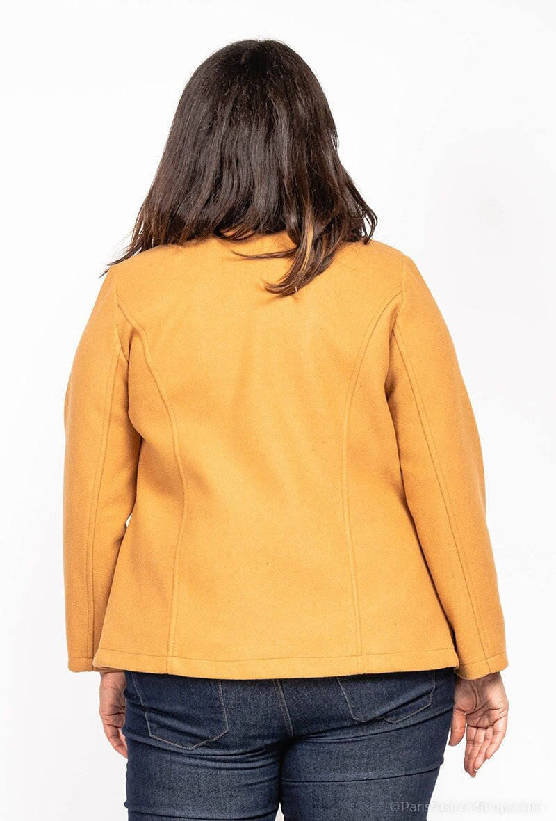 Plus Size Jacket för Stiliga Kvinnor