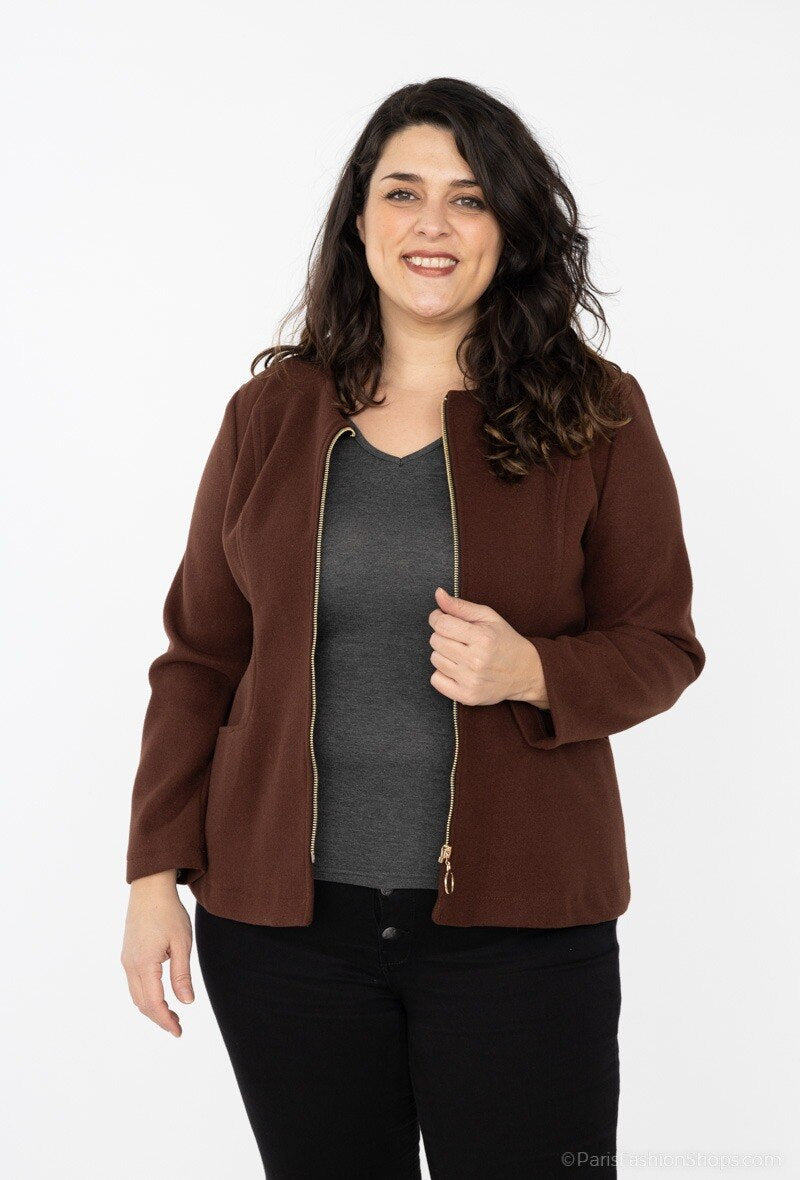 Plus Size Jacket