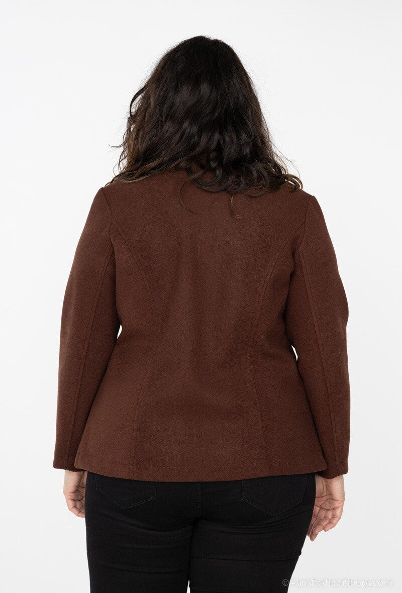 Plus Size Jacket för Stiliga Kvinnor