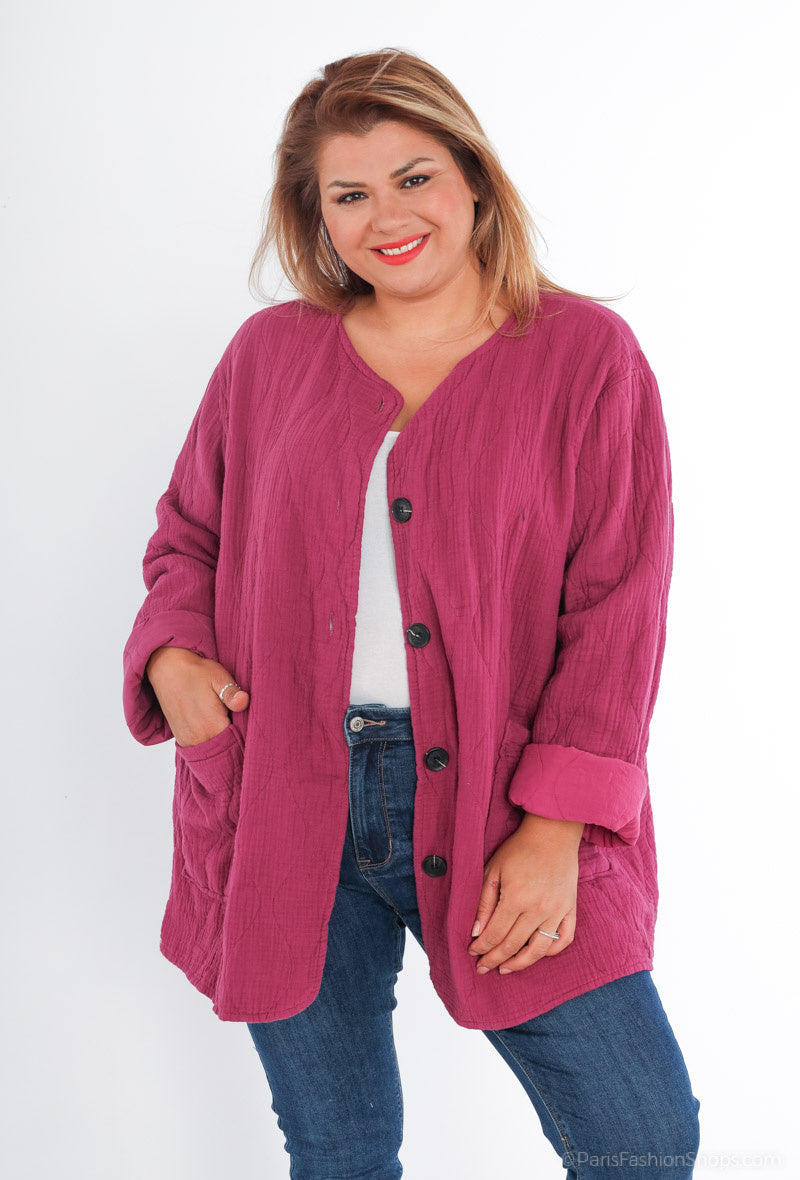 Plus Size Jacka för Kvinnor