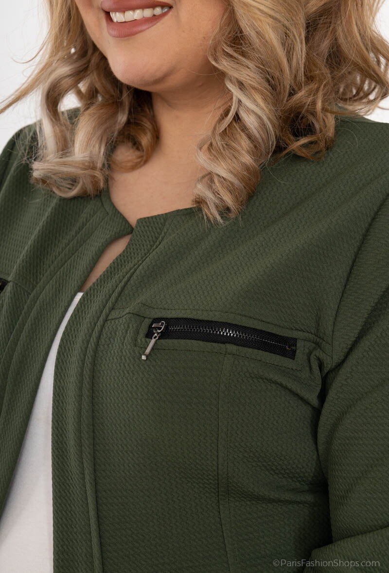 Plus Size Jacket för Styla och Komfort