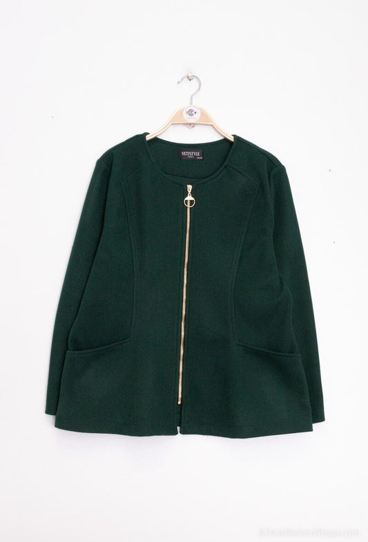 Plus Size Jacket för Stiliga Kvinnor
