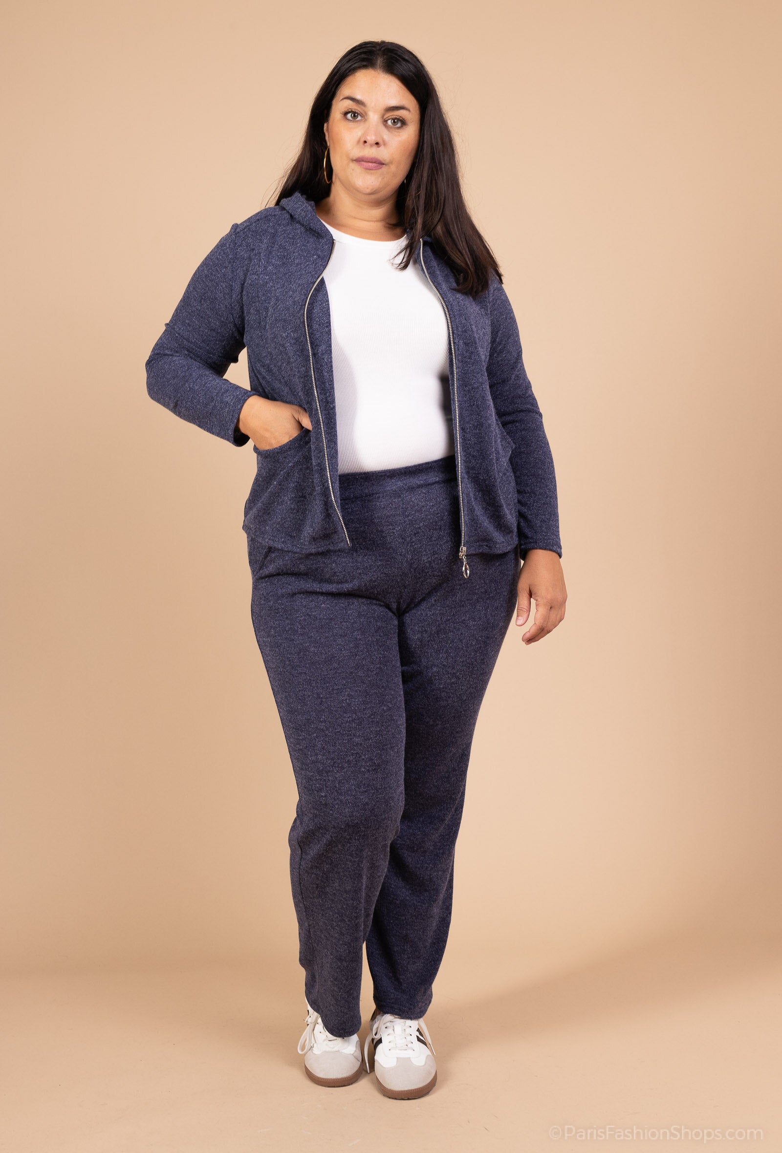 Plus Size Hooded jackets
