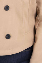 Plus Size Kort Fodrad Jacka