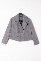 Plus Size Kort Fodrad Jacka
