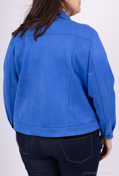 Plus Size Suede Jackets