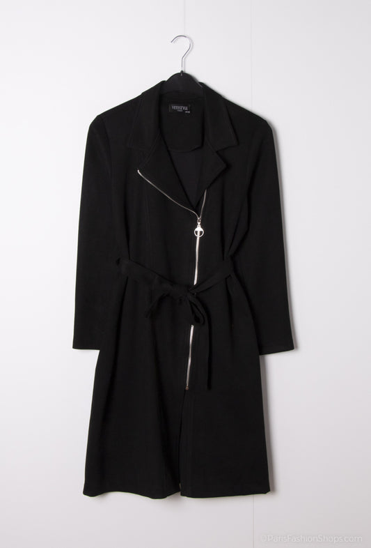 Plus Size Long suede jackets