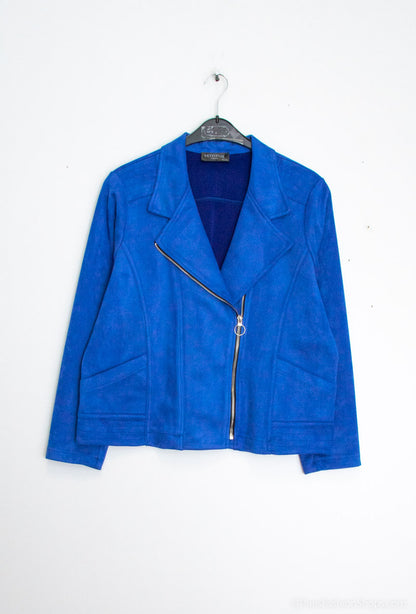 Plus Size Suede perfecto jackets