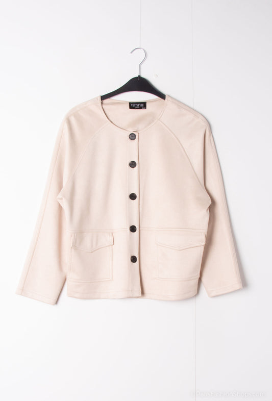 Plus Size Suedejackor