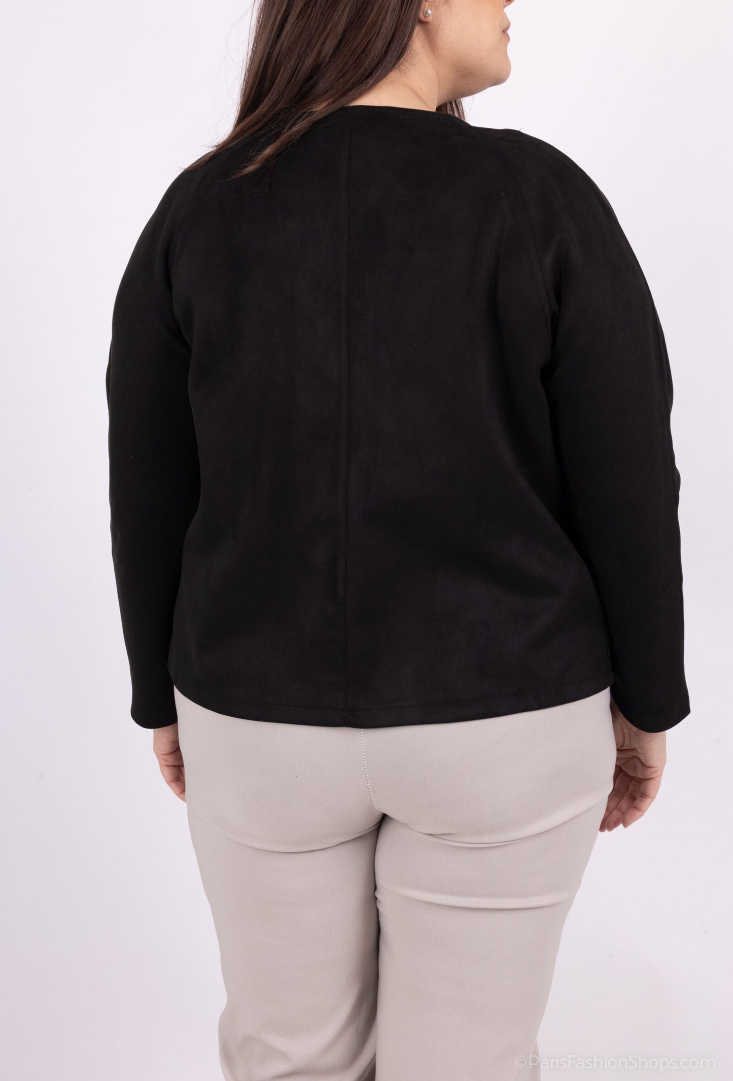 Plus Size Suedejackor