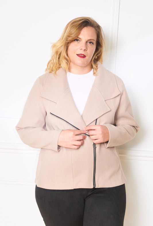 Plus Size Jacka för Kvinnor - Höst/Vinter 2023/2024