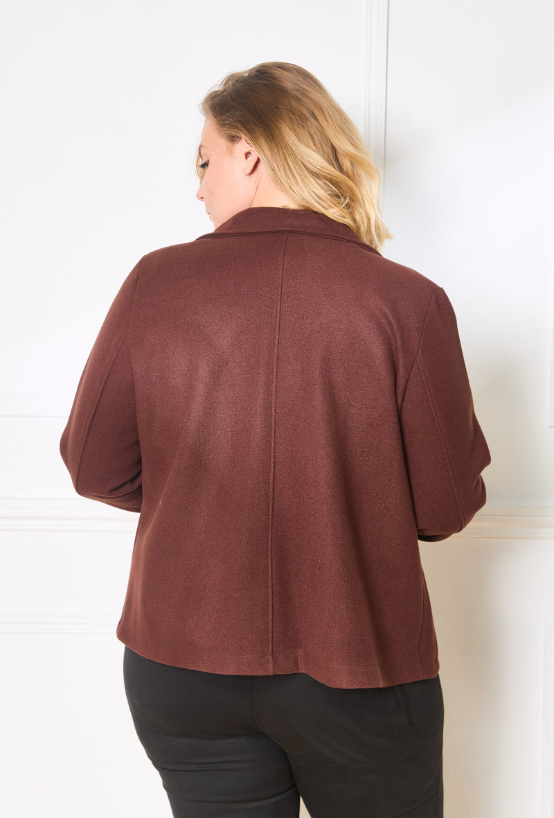Plus Size Jacka för Kvinnor - Höst/Vinter 2023/2024