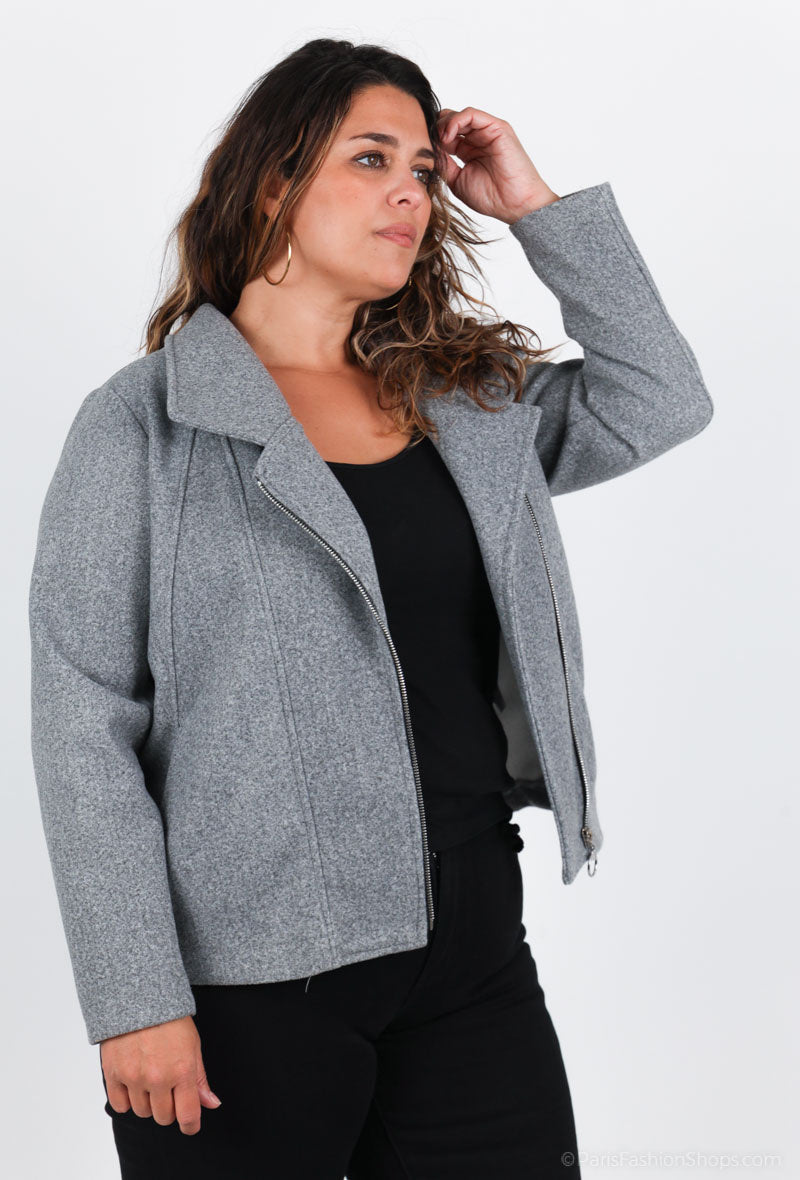 Plus Size Jacka för Kvinnor - Höst/Vinter 2023/2024